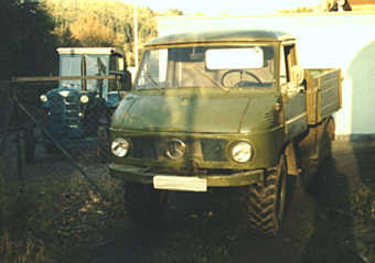 UNIMOG 411-U30, Bj. 1966, 34 PS